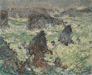 Claude Monet Tempete sur les Cotes de Belle
